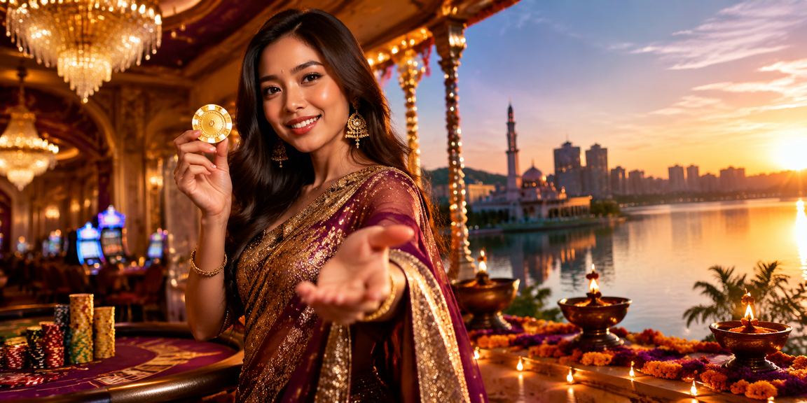 Suasana permainan dan pertaruhan bergaya Melayu di Putrajaya Malaysia